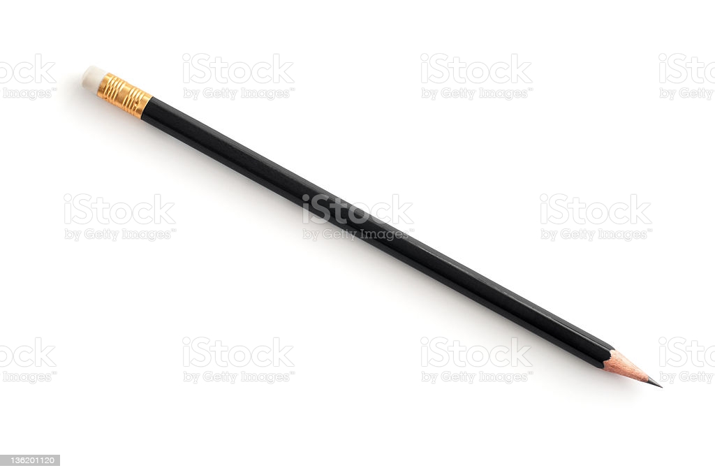 black pencil